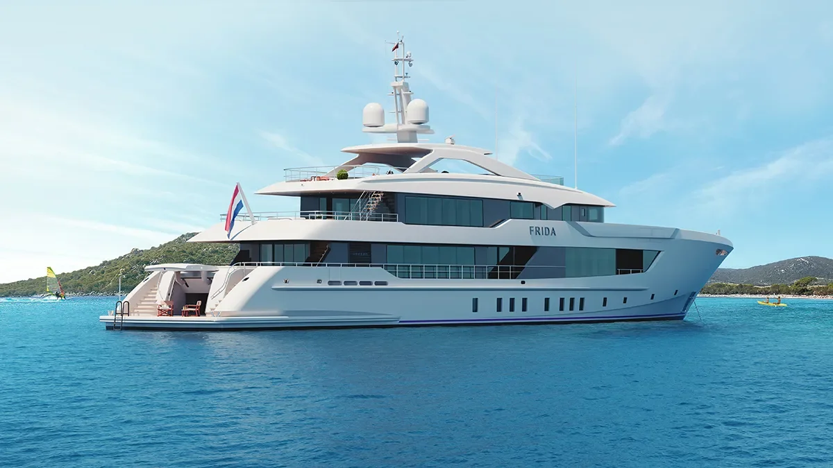 Heesen ra mắt siêu phẩm thép 180 feet – Biểu tượng “quiet luxury” mới giữa đại dương