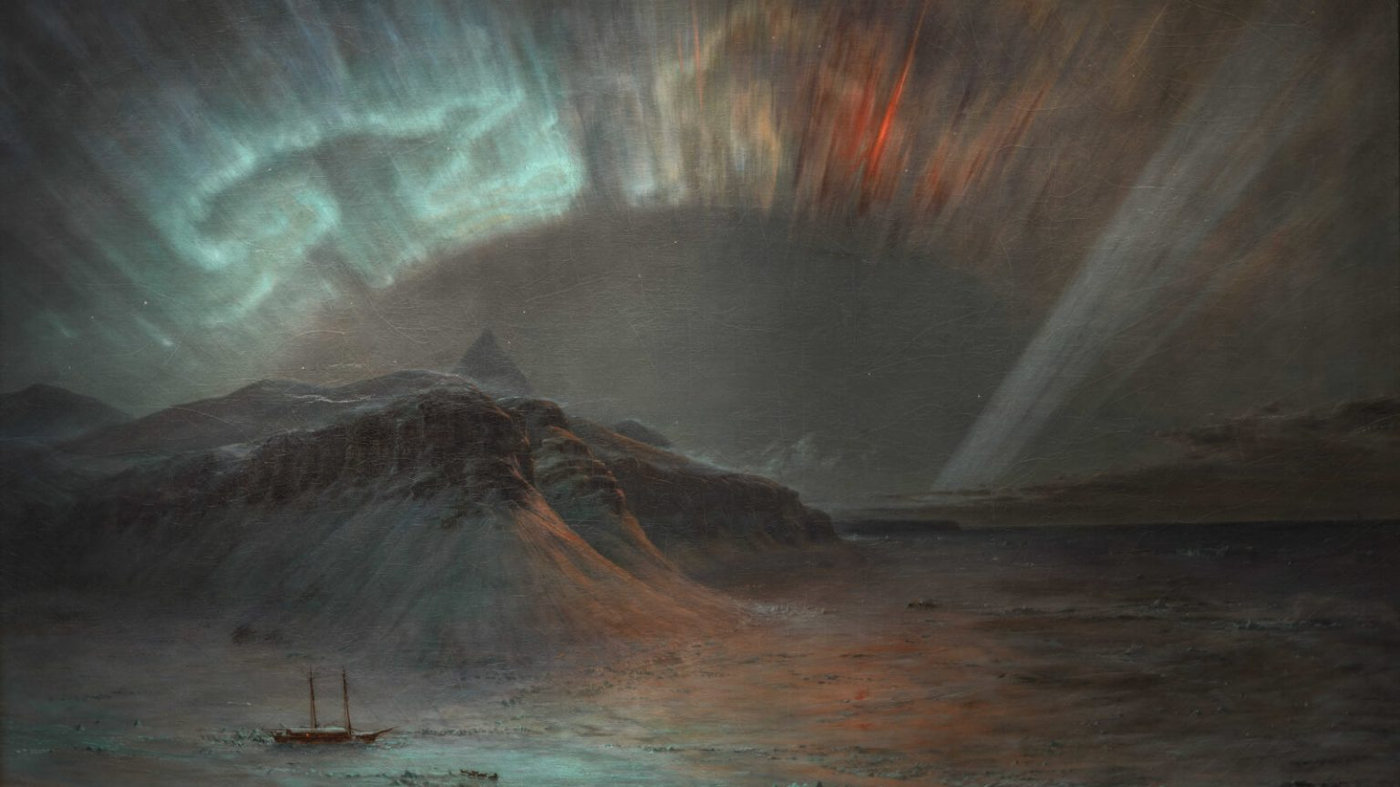 Dải cực quang "Aurora Borealis" định hình hội hoạ Mỹ thế kỷ 19