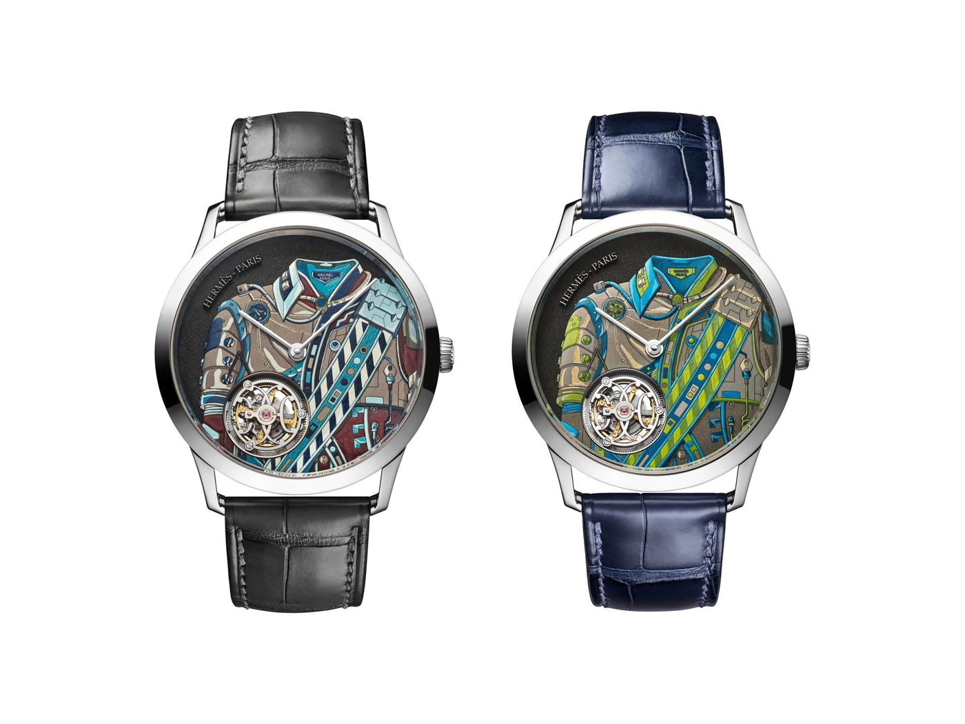 Hermès đưa thời trang vào đồng hồ cao cấp cùng Slim d’Hermès Neo Brandebourgs