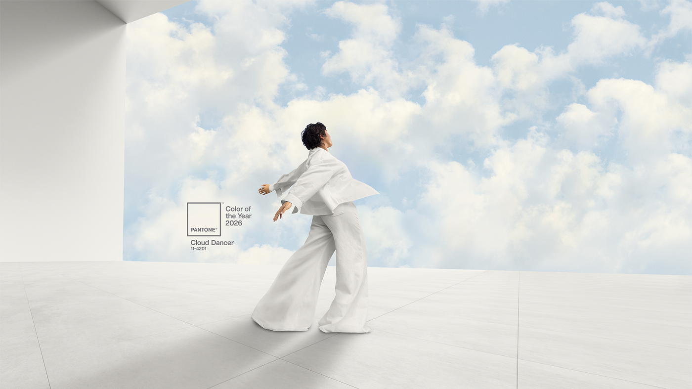 Pantone công bố tông màu 2026: Sắc trắng Cloud Dancer và xu hướng tối giản mới