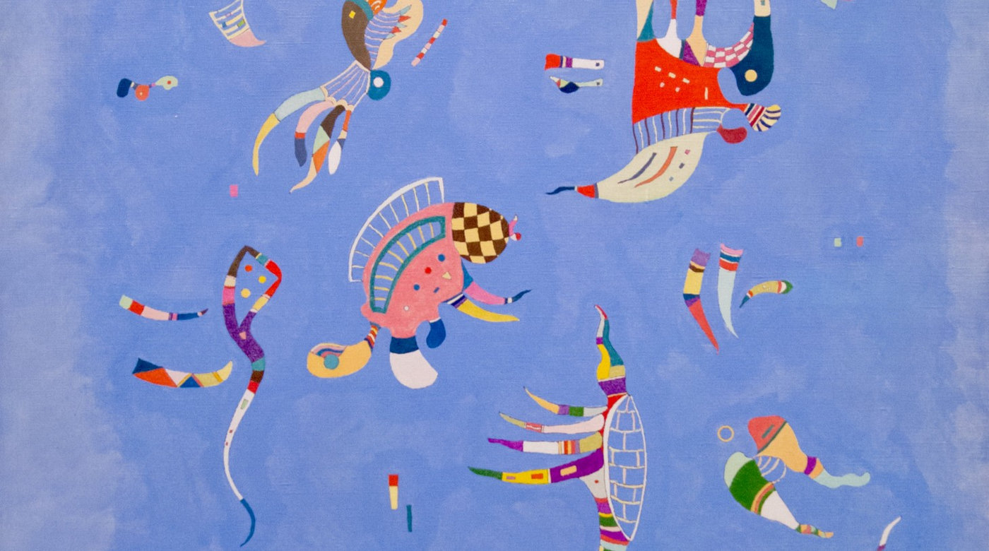 Kiệt tác "Sky Blue" của Wassily Kandinsky – Sắc xanh hy vọng giữa nỗi buồn chiến tranh