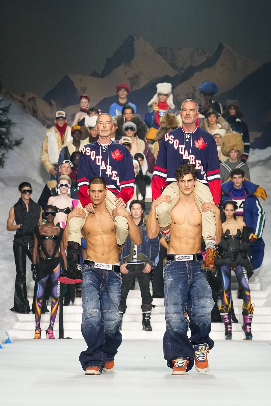 Dsquared2 Thu Đông Nam 2026: Bản sắc thời trang qua lăng kính thể thao mùa đông