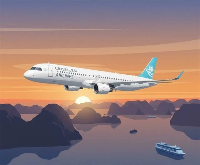 Ngành hàng không Việt Nam chào đón một đối thủ mới Crystal Bay Airline