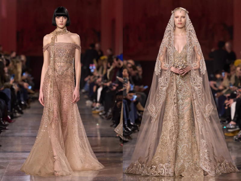 BST Elie Saab Haute Couture Xuân Hè 2026: Khuếch đại sự xa hoa của văn hóa jet-set