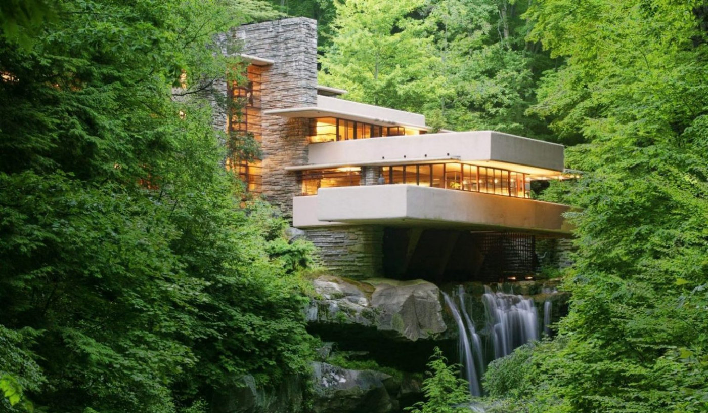 Kiệt tác "Nhà trên thác" cùng triết lý kiến trúc hữu cơ của Frank Lloyd Wright