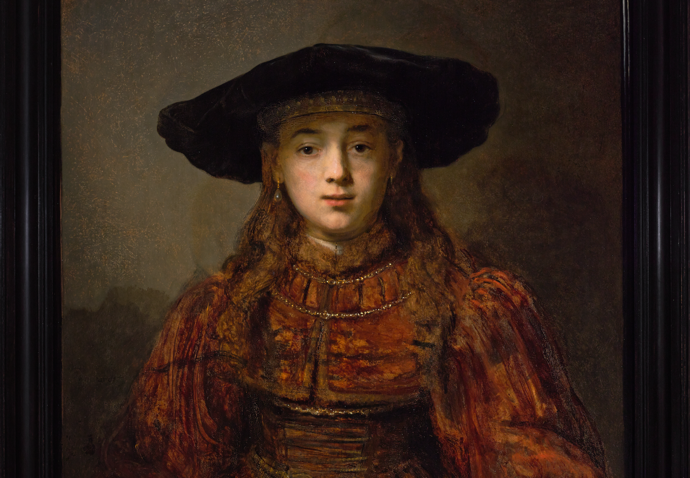 Kiệt tác "Girl in a Picture Frame" của Rembrandt phá vỡ ranh giới giữa thực và ảo