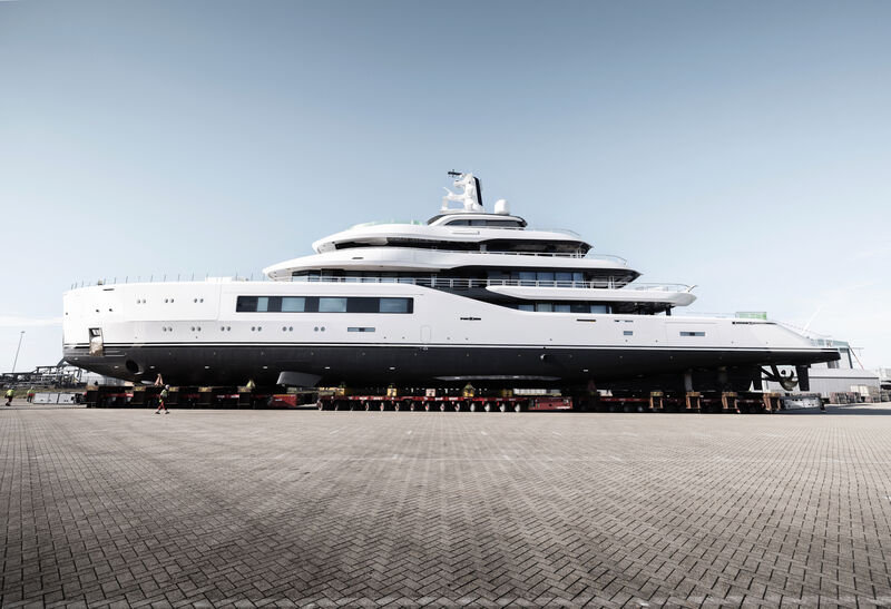 Amels hạ thủy siêu du thuyền Project Zurich 3, khẳng định vị trí dẫn đầu phân khúc 80m