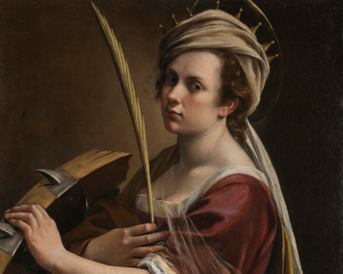 Bản lĩnh nữ quyền trong "Chân dung Thánh Catherine" của Artemisia Gentileschi