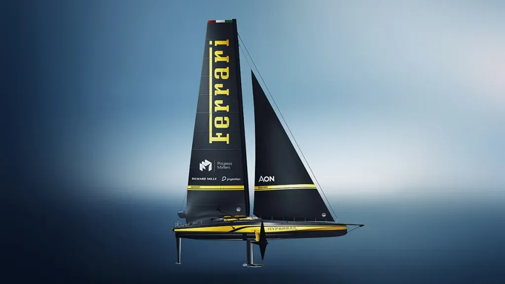 Dự án siêu du thuyền Hypersail của Ferrari với công nghệ "bay" trên mặt nước