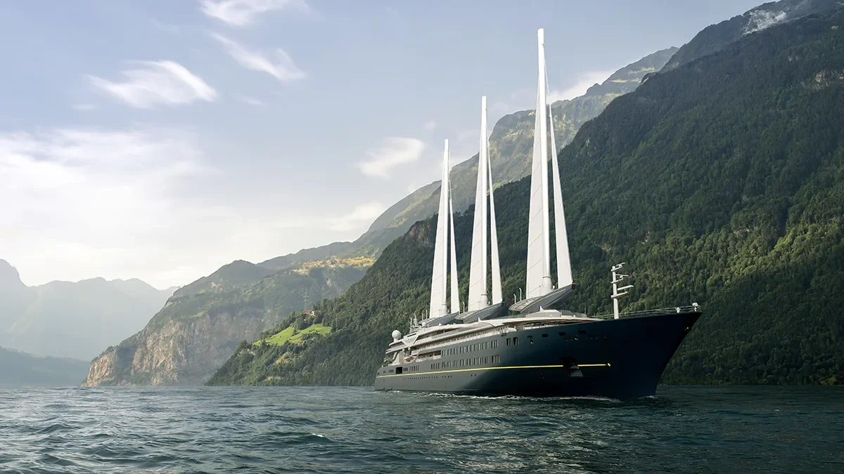 Siêu du thuyền buồm "khổng lồ" 220m của Orient Express – khơi nguồn từ di sản Art Deco
