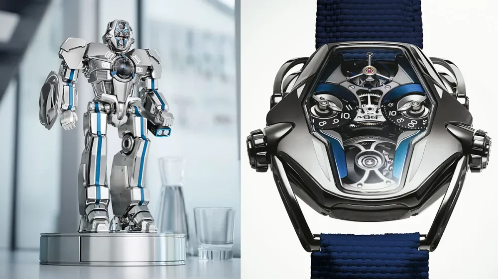 Tuyệt phẩm đồng hồ MB&F có khả năng biến hình thành robot trị giá gần 10 tỷ