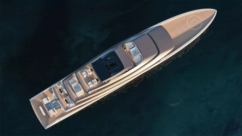 Siêu phẩm thép lớn nhất của Heesen tích hợp sân trực thăng và phòng oxy cao áp