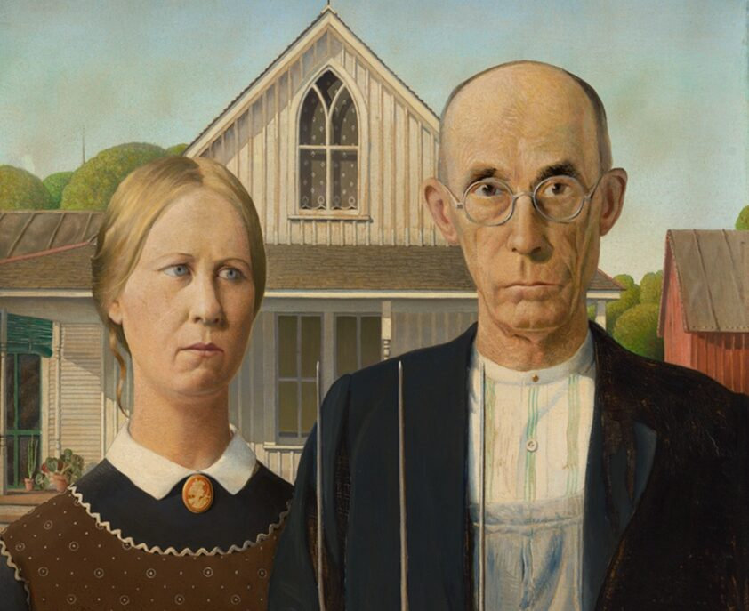 "American Gothic" khắc họa tinh thần kiên cường và giá trị truyền thống xứ cờ hoa