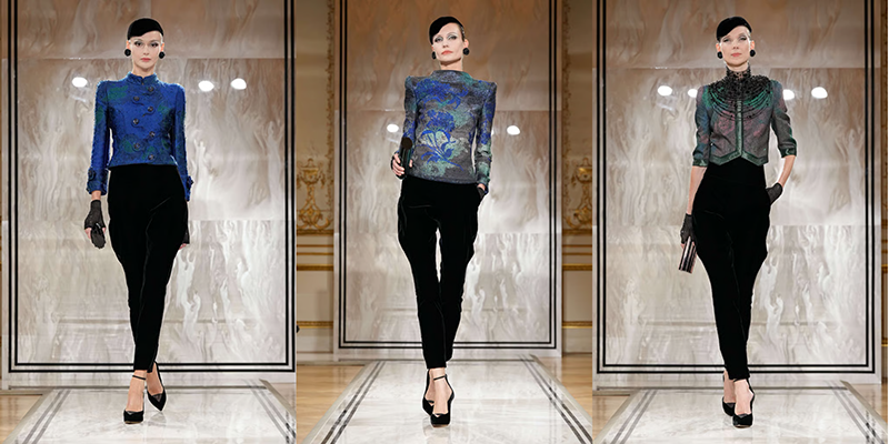 Armani Privé Haute Couture Fall Winter: Surpassing the monument of “Giorgio Armani heritage”