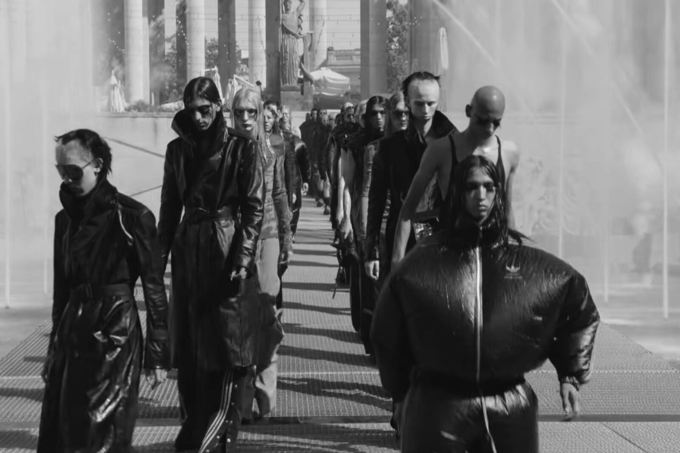 Rick Owens Men’s Spring Summer 2027 Collection: When darkwear blends into the sports flow