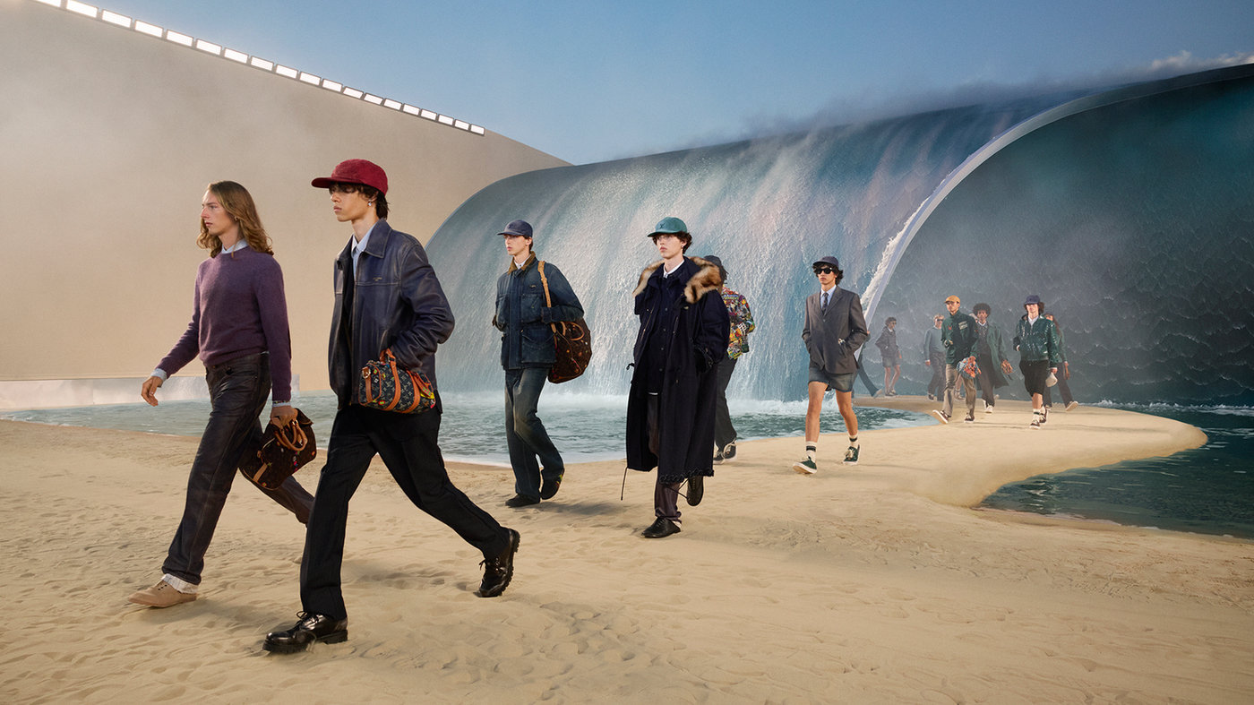 BST Louis Vuitton Nam Xuân Hè 2027: Những quý ông dandy tự do