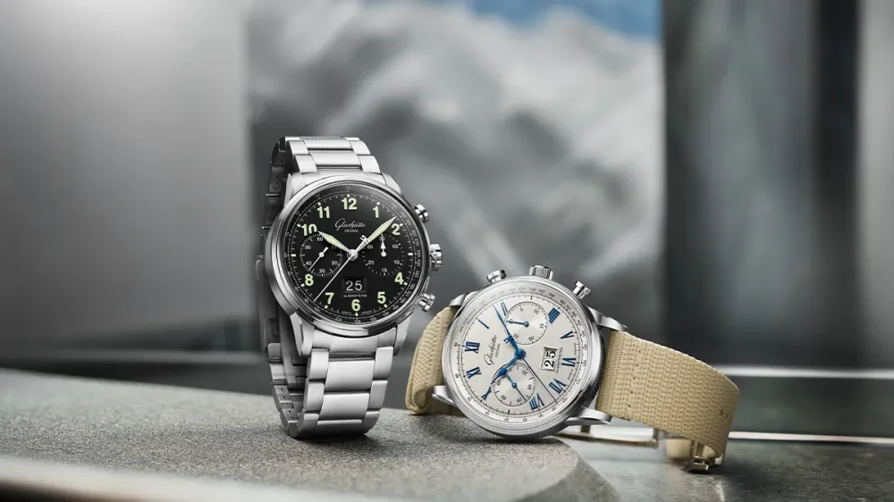 Bộ đôi Chronograph Glashütte Original: Dấu ấn lịch sử trong tinh hoa chế tác hiện đại