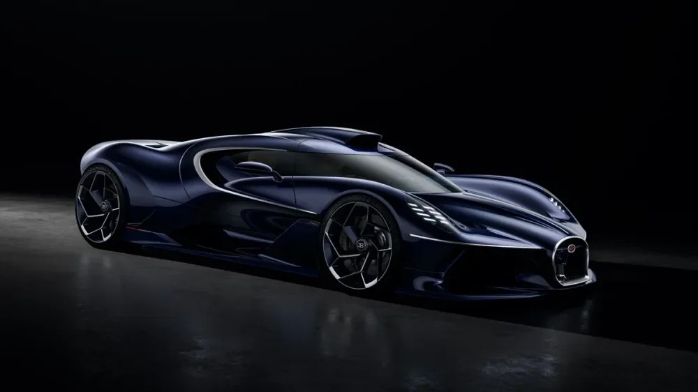 Bugatti Destrier mang sức mạnh của dòng xe đua Bolide trong diện mạo thanh lịch