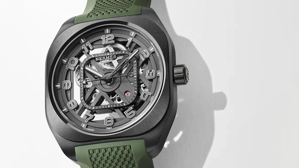 Hermès chứng minh bản lĩnh chế tác đồng hồ cao cấp với H08 Squelette