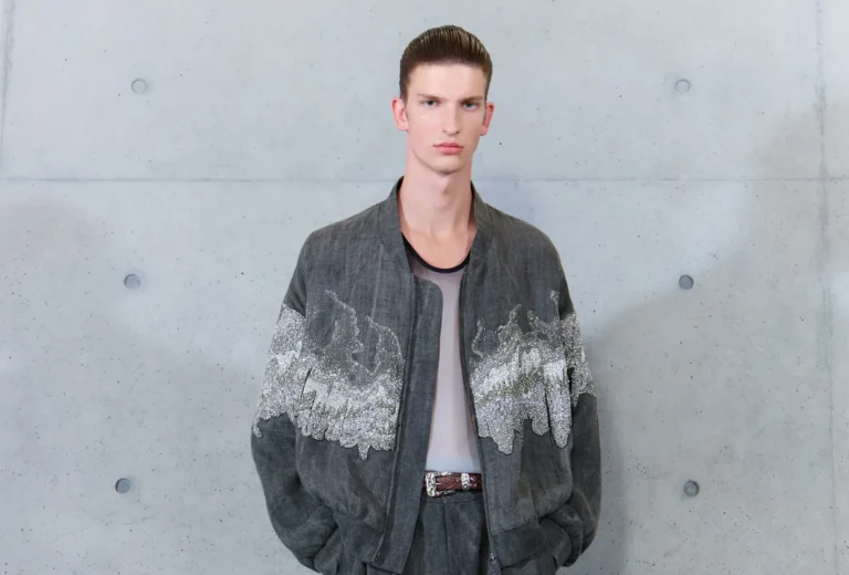 Emporio Armani Xuân/Hè 2027: Sự lên ngôi của những phom dáng buông lơi