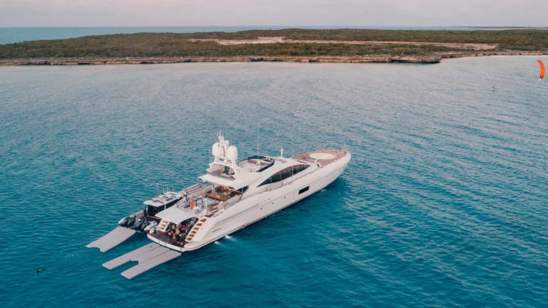 40m Overmarine motor yacht Firefly rejoins market